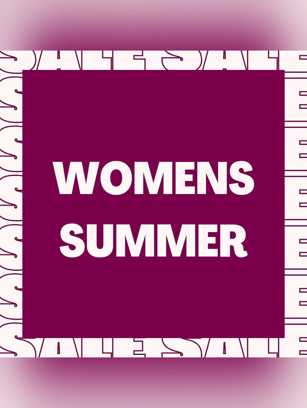 WOMENS Spring/Summer Sale Graphic - 3 for $25